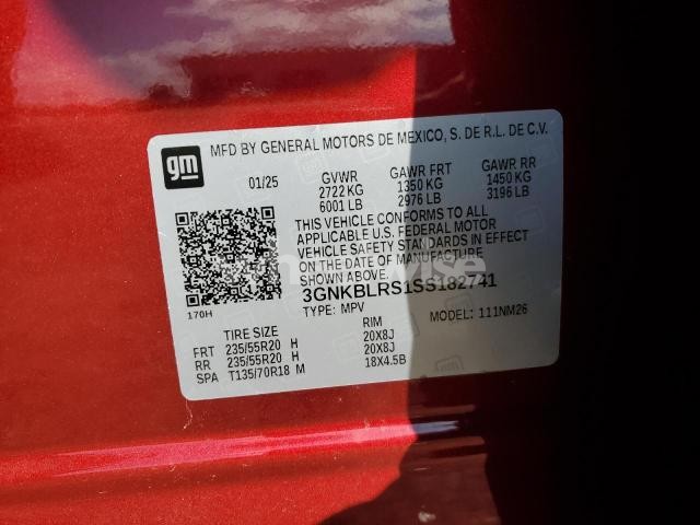 Photo 11 of 2025 CHEVROLET BLAZER PREMIER N/A (VIN 3GNKBLRS1SS182741)