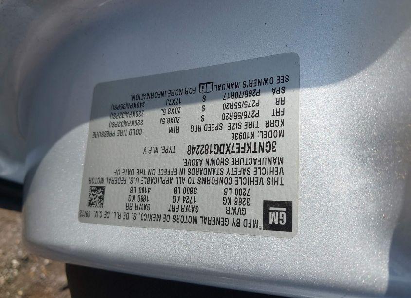 Photo 9 of 2013 Chevrolet Avalanche LT (VIN 3GNTKFE7XDG182248)