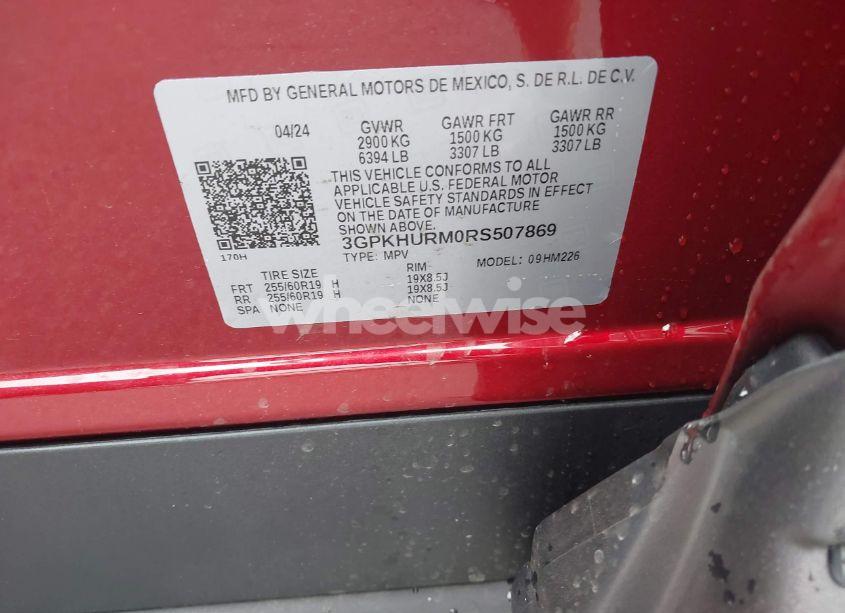 Photo 9 of 2024 Honda Prologue 2WD EX (VIN 3GPKHURM0RS507869)