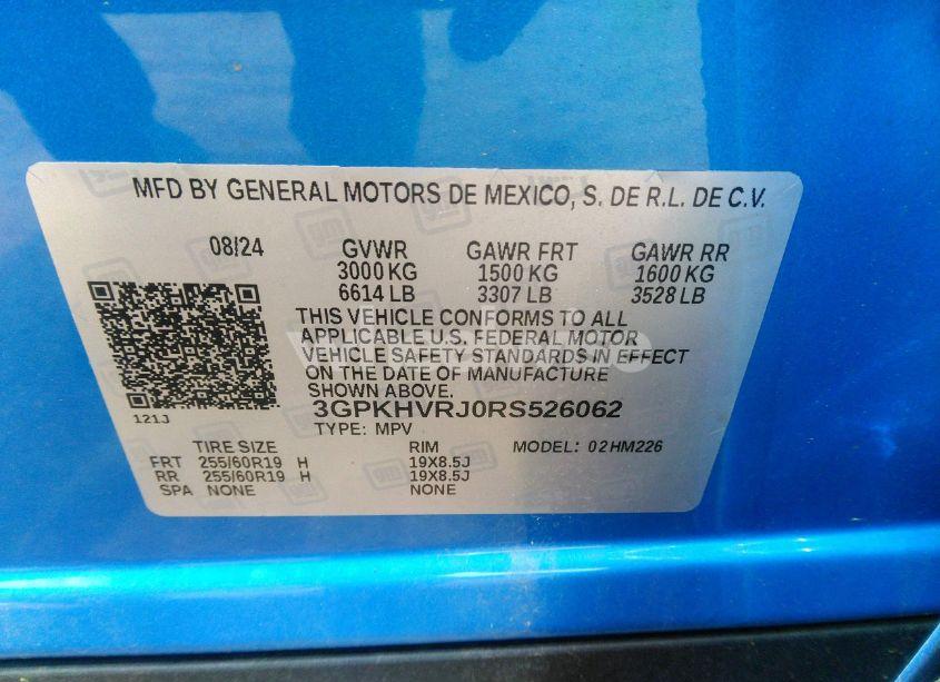 Photo 9 of 2024 Honda Prologue EX (VIN 3GPKHVRJ0RS526062)