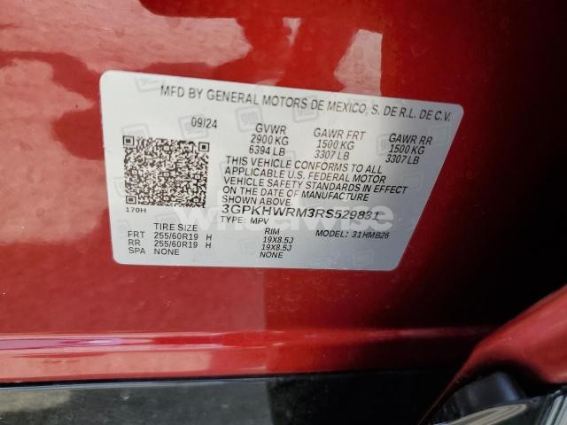 Photo 14 of 2024 HONDA PROLOGUE TOUR (VIN 3GPKHWRM3RS529831)