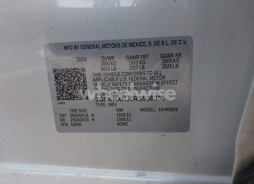 Photo 9 of 2024 Honda Prologue TOURING (VIN 3GPKHXRJ0RS536358)