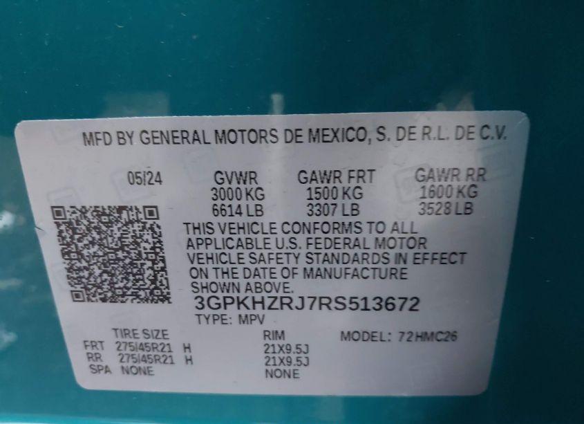 Photo 9 of 2024 Honda Prologue ELITE (VIN 3GPKHZRJ7RS513672)