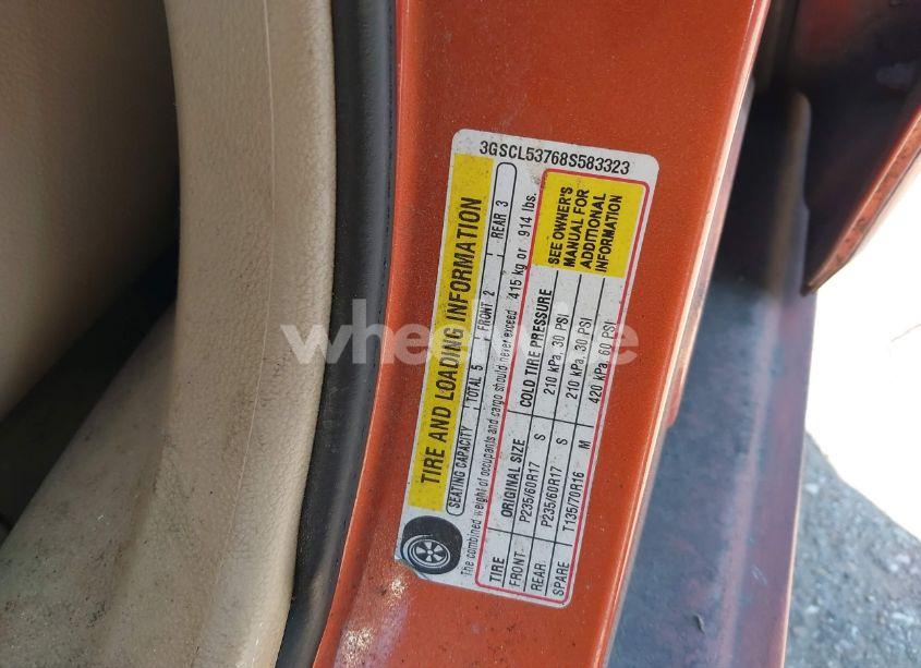 Photo 9 of 2008 Saturn Vue V6 XR (VIN 3GSCL53768S583323)