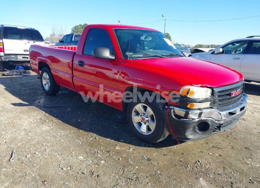 2006 Gmc Sierra 1500 WORK TRUCK (VIN 3GTEC14X16G270143) main photo