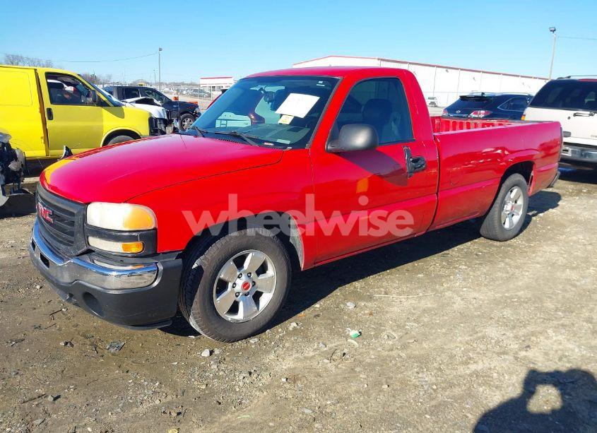 Photo 2 of 2006 Gmc Sierra 1500 WORK TRUCK (VIN 3GTEC14X16G270143)