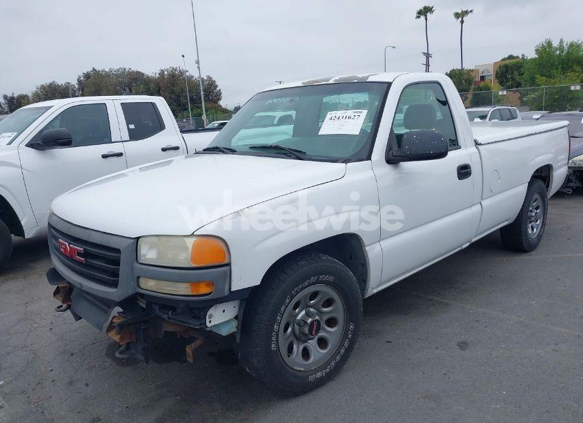 Photo 2 of 2006 Gmc Sierra 1500 WORK TRUCK (VIN 3GTEC14X56G211094)