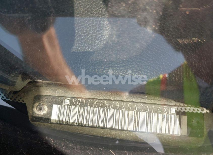 Photo 9 of 2008 Gmc Sierra 1500 SLE1 (VIN 3GTEK13J98G303148)