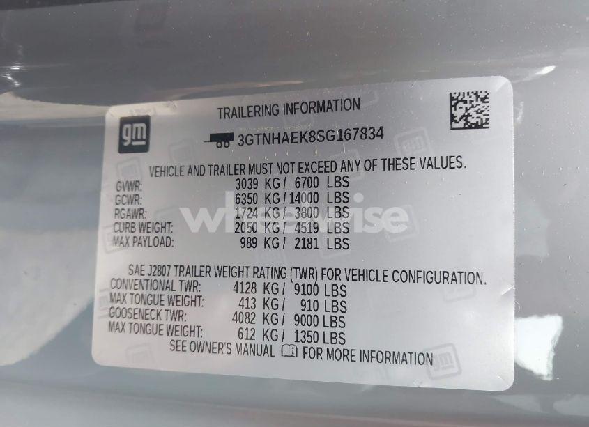 Photo 9 of 2025 Gmc Sierra 1500 (VIN 3GTNHAEK8SG167834)