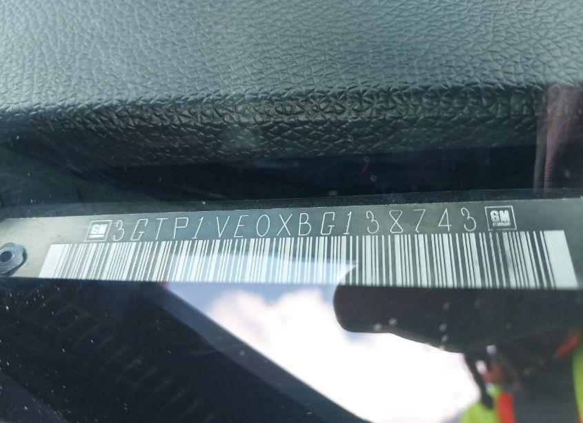 Photo 9 of 2011 Gmc Sierra 1500 SLE (VIN 3GTP1VE0XBG138743)