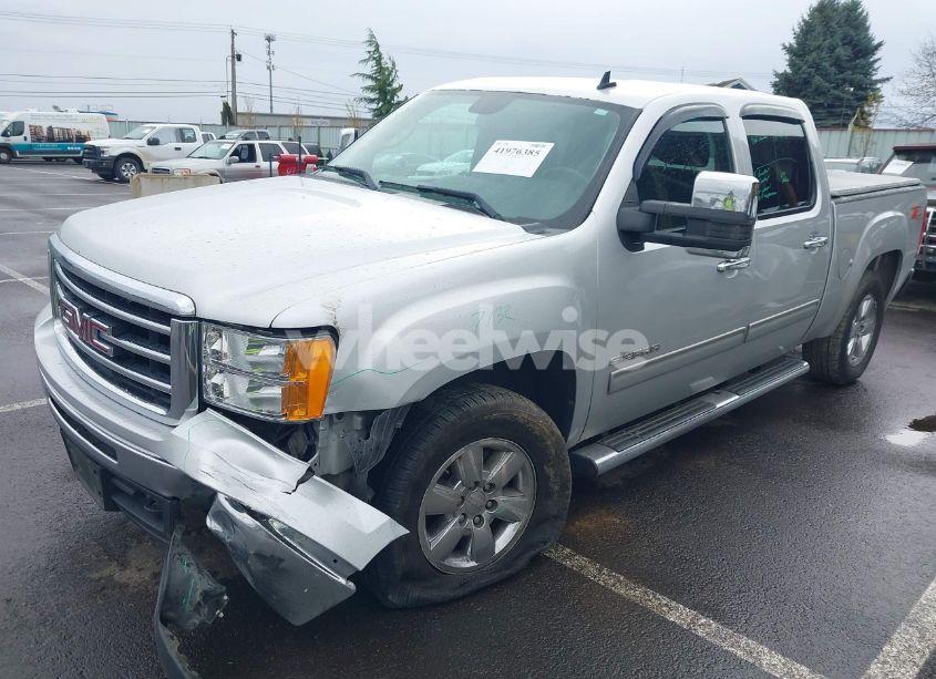Photo 2 of 2012 Gmc Sierra 1500 SLE (VIN 3GTP2VE77CG190519)