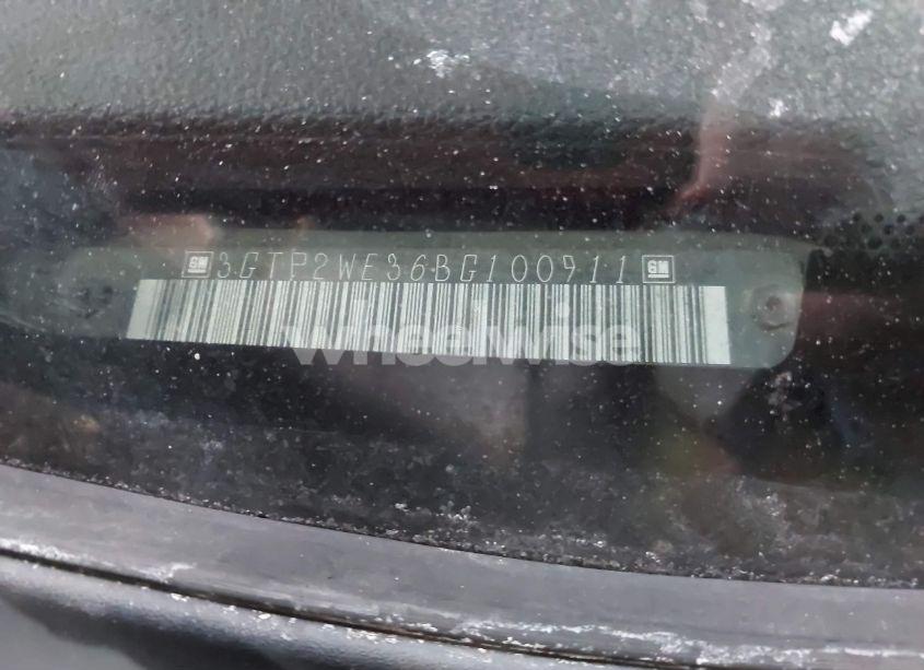 Photo 9 of 2011 Gmc Sierra 1500 SLT (VIN 3GTP2WE36BG100911)