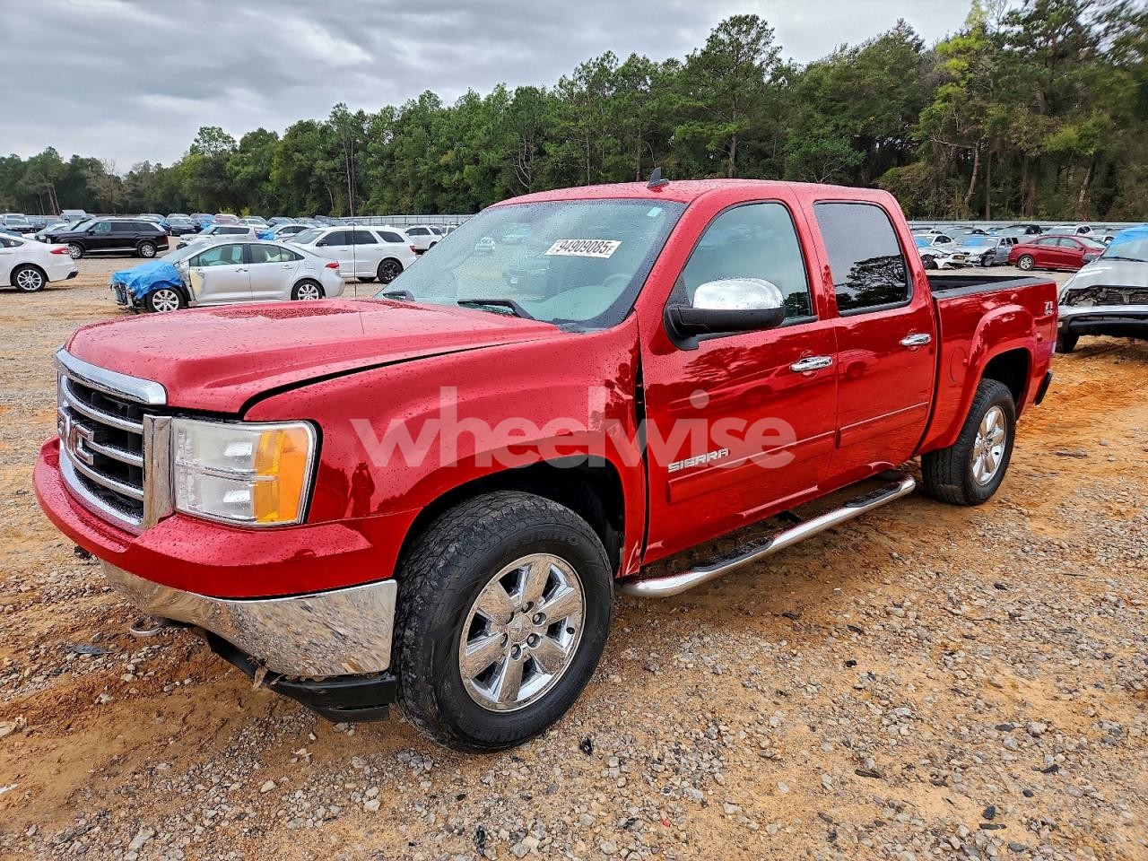 2012 GMC SIERRA K1500 SLT (VIN 3GTP2WE77CG153220) main photo