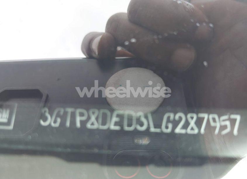 Photo 9 of 2020 Gmc Sierra 1500 2WD SHORT BOX SLT (VIN 3GTP8DED3LG287957)