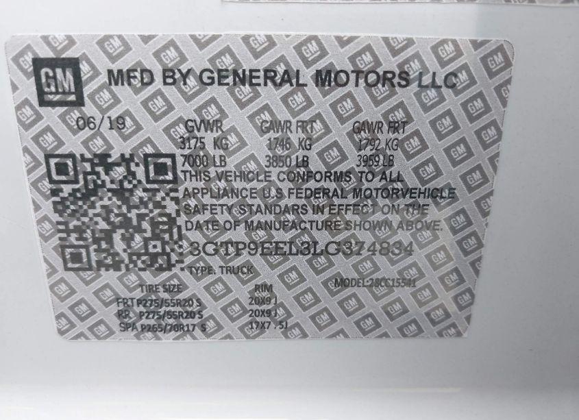 Photo 9 of 2022 Gmc Sierra 1500 LIMITED 4WD SHORT BOX AT4 (VIN 3GTP9EEL8NG181100)