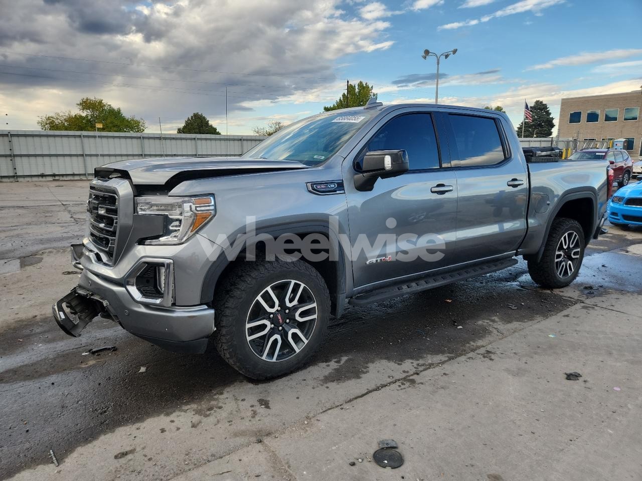 2021 GMC SIERRA K1500 AT4 N/A (VIN 3GTP9EELXMG312350) main photo