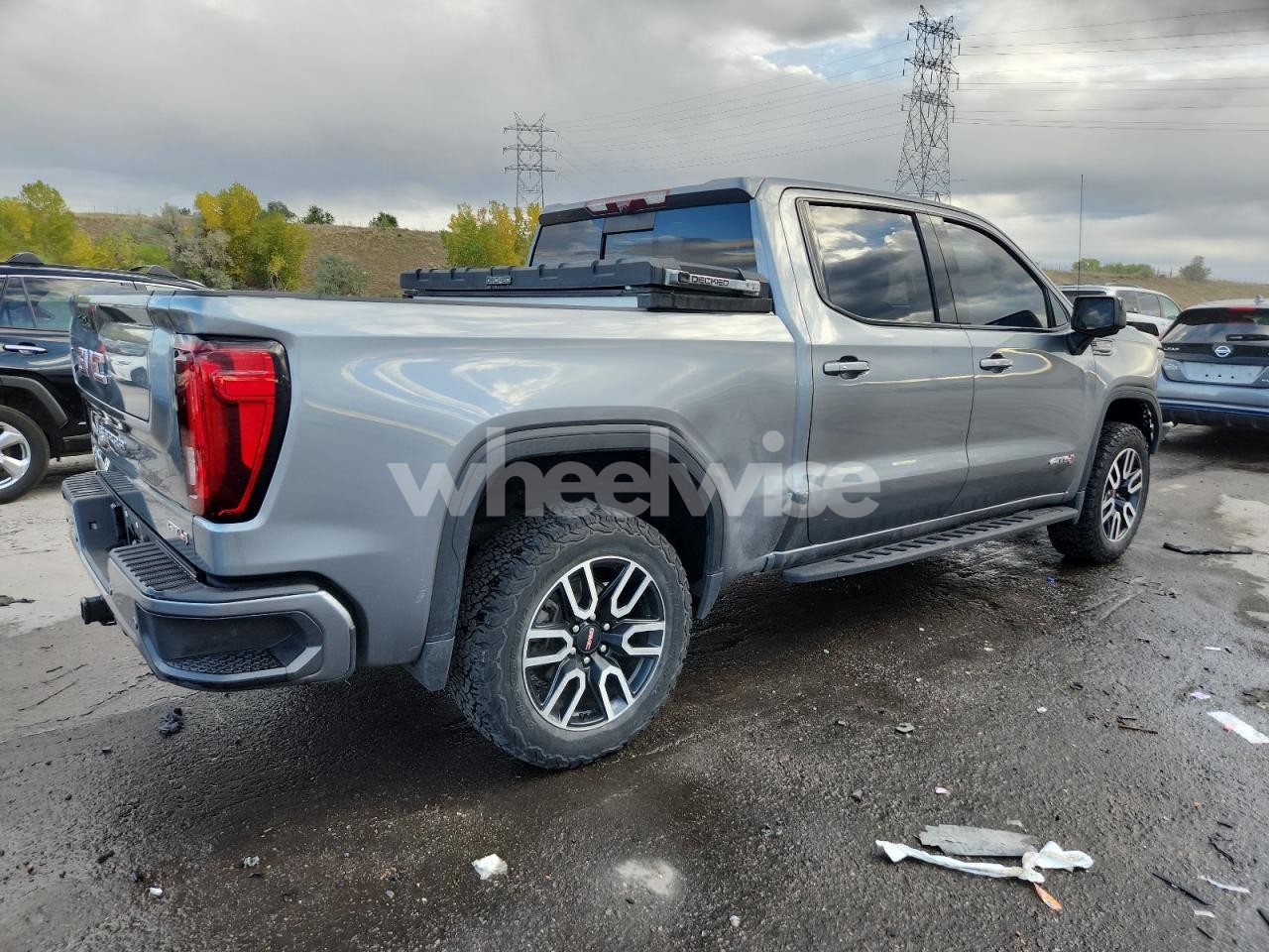 Photo 3 of 2021 GMC SIERRA K1500 AT4 N/A (VIN 3GTP9EELXMG312350)