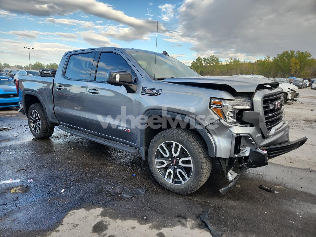 Photo 4 of 2021 GMC SIERRA K1500 AT4 N/A (VIN 3GTP9EELXMG312350)