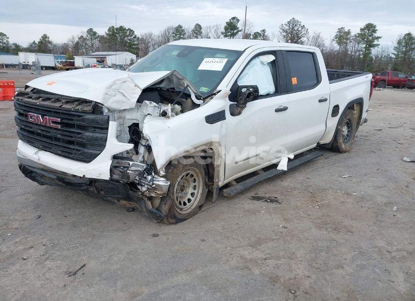 Photo 2 of 2022 Gmc Sierra 1500 4WD SHORT BOX PRO (VIN 3GTPUAEK3NG523227)
