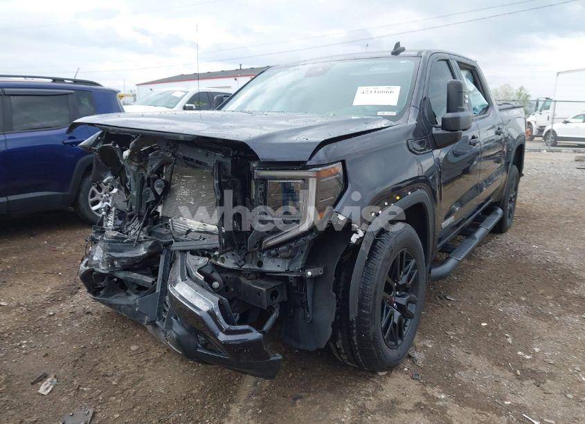 Photo 2 of 2022 Gmc Sierra 1500 4WD SHORT BOX ELEVATION WITH 3SB (VIN 3GTPUCEK1NG557680)