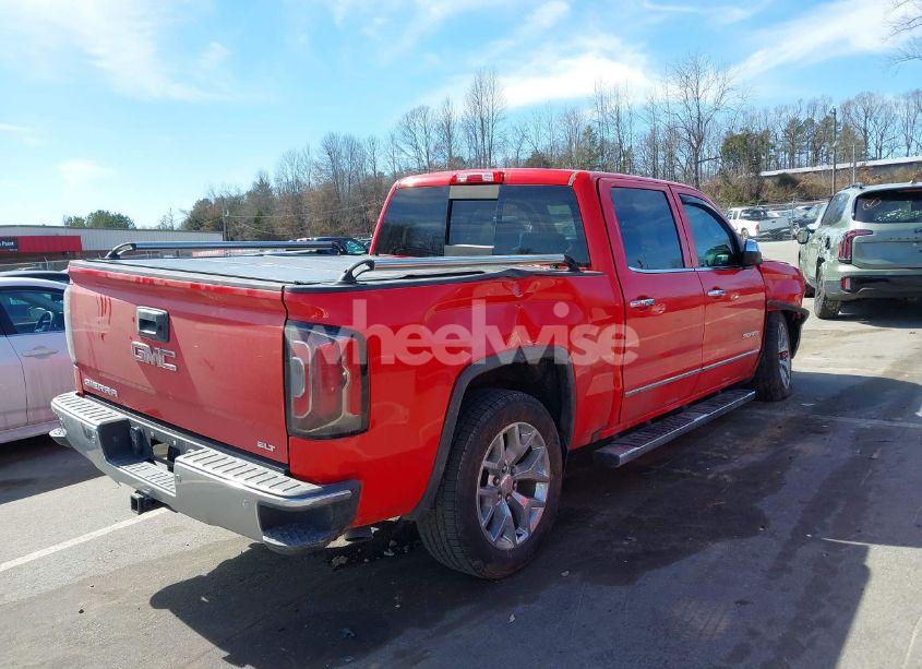 Photo 4 of 2017 Gmc Sierra 1500 SLT (VIN 3GTU2NEC3HG504531)