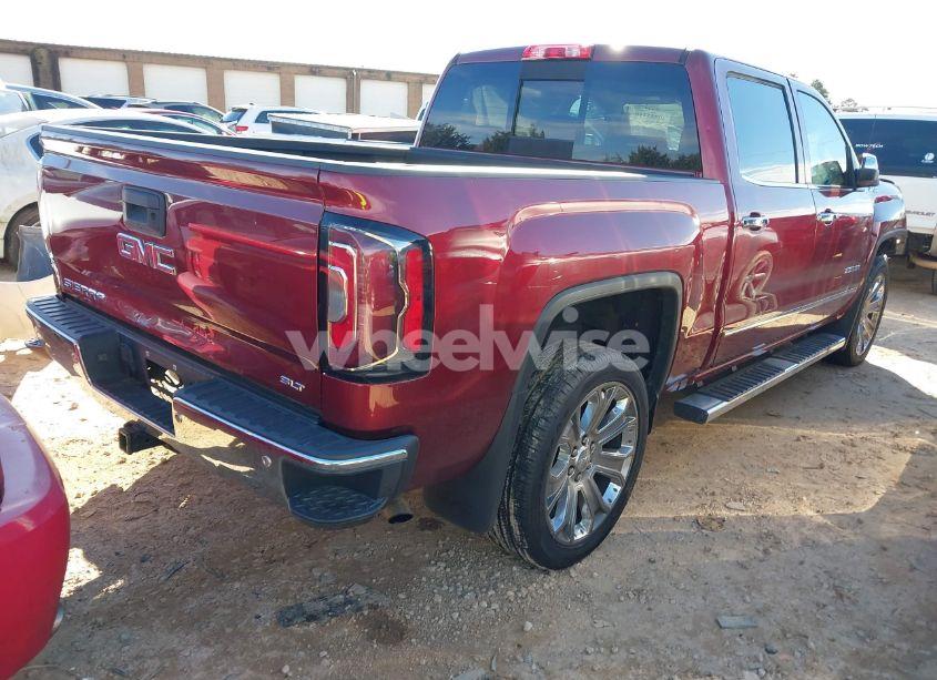 Photo 4 of 2017 Gmc Sierra 1500 SLT (VIN 3GTU2NEC5HG381377)