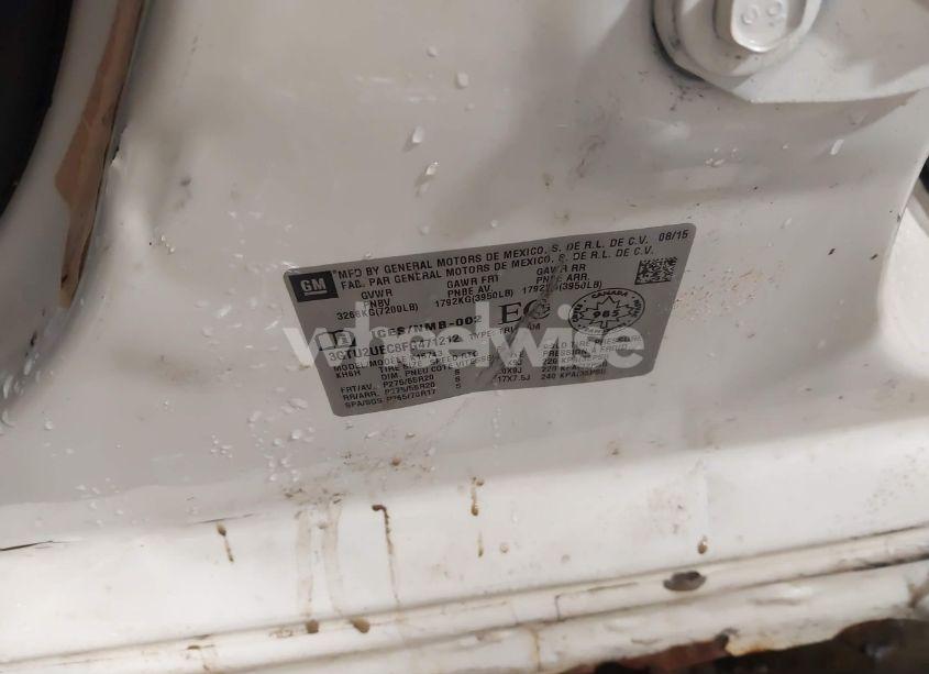 Photo 9 of 2015 Gmc Sierra 1500 SLE (VIN 3GTU2UEC8FG471212)