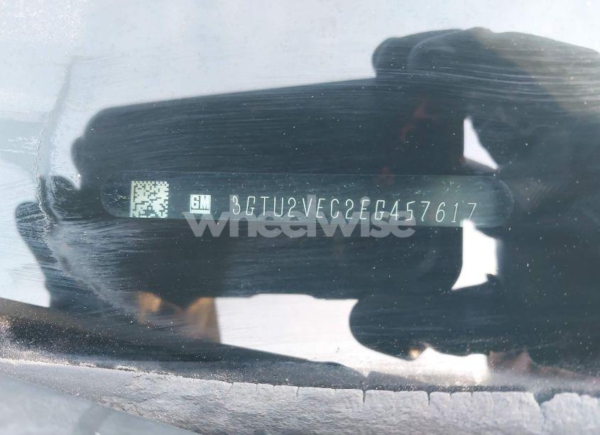 Photo 9 of 2014 Gmc Sierra 1500 SLT (VIN 3GTU2VEC2EG457617)