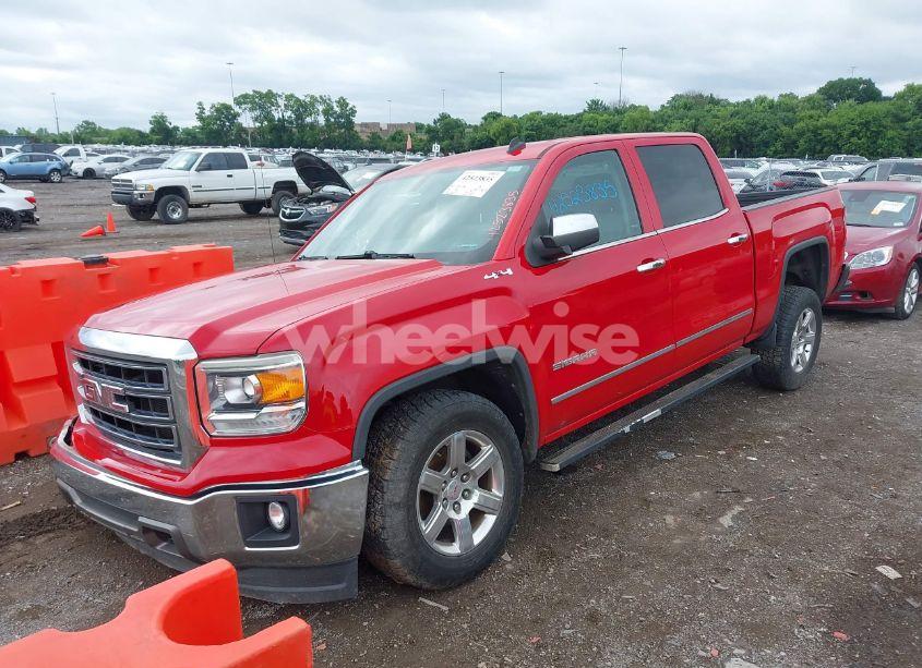 Photo 2 of 2014 Gmc Sierra 1500 SLT (VIN 3GTU2VEC5EG401106)