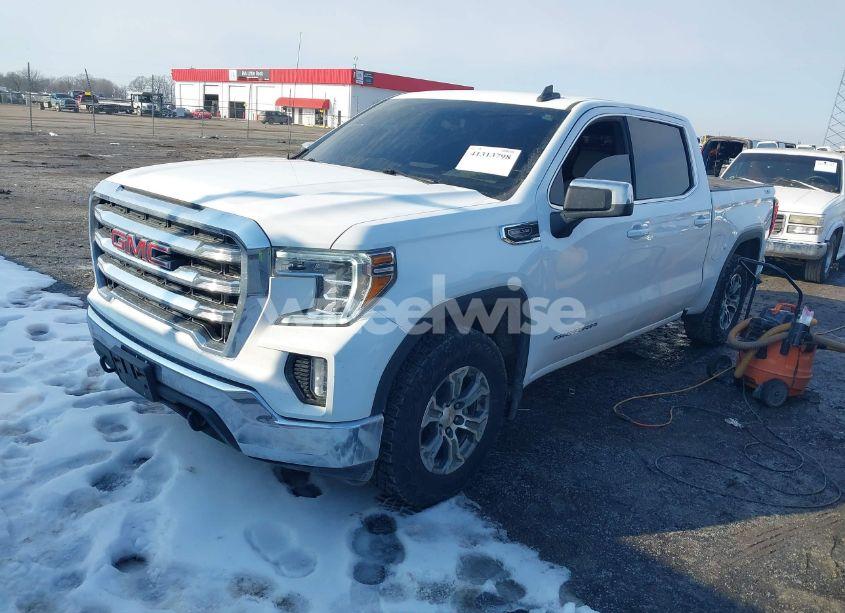 Photo 2 of 2021 Gmc Sierra 1500 4WD SHORT BOX SLE (VIN 3GTU9BED5MG183086)