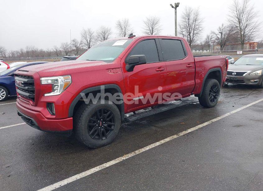 Photo 2 of 2021 Gmc Sierra 1500 4WD SHORT BOX ELEVATION (VIN 3GTU9CET6MG371094)