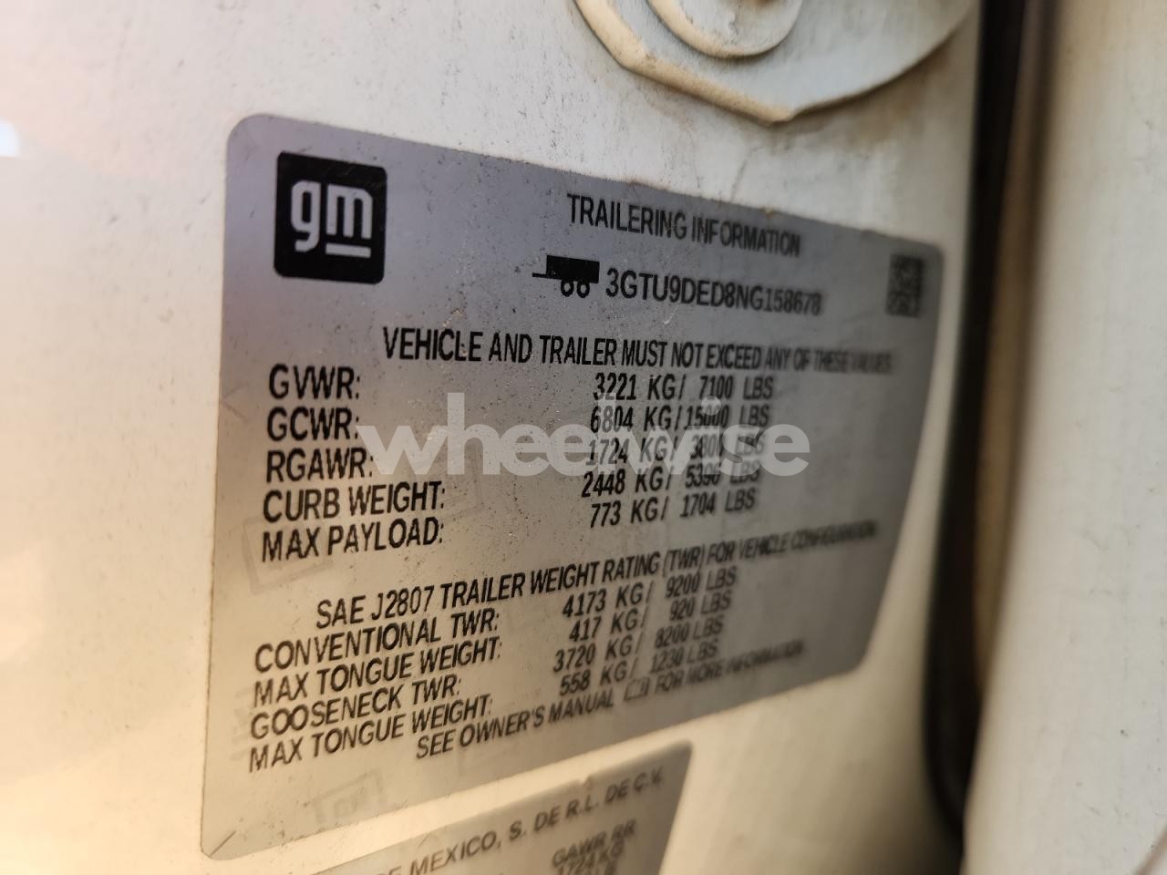 Photo 12 of 2022 GMC SIERRA LIMITED K1500 SLT (VIN 3GTU9DED8NG158678)
