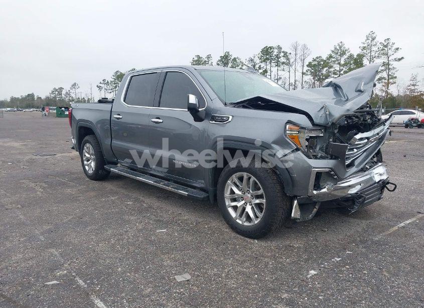 2021 Gmc Sierra 1500 4WD SHORT BOX SLT (VIN 3GTU9DED9MG266130) main photo