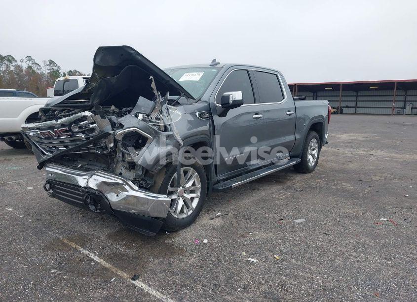 Photo 2 of 2021 Gmc Sierra 1500 4WD SHORT BOX SLT (VIN 3GTU9DED9MG266130)