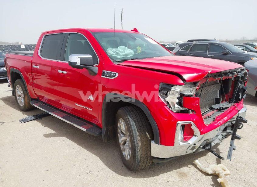 2021 Gmc Sierra 1500 4WD SHORT BOX SLT (VIN 3GTU9DED9MG291383) main photo