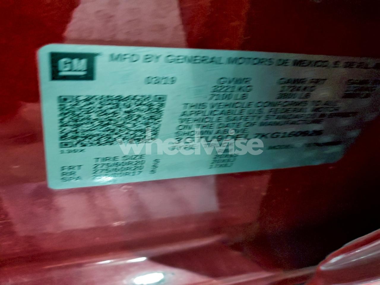 Photo 12 of 2019 GMC SIERRA K1500 SLT (VIN 3GTU9DEL7KG160926)