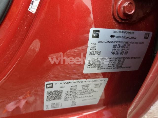 Photo 12 of 2024 GMC SIERRA K1500 ELEVATION (VIN 3GTUUCED0RG309544)