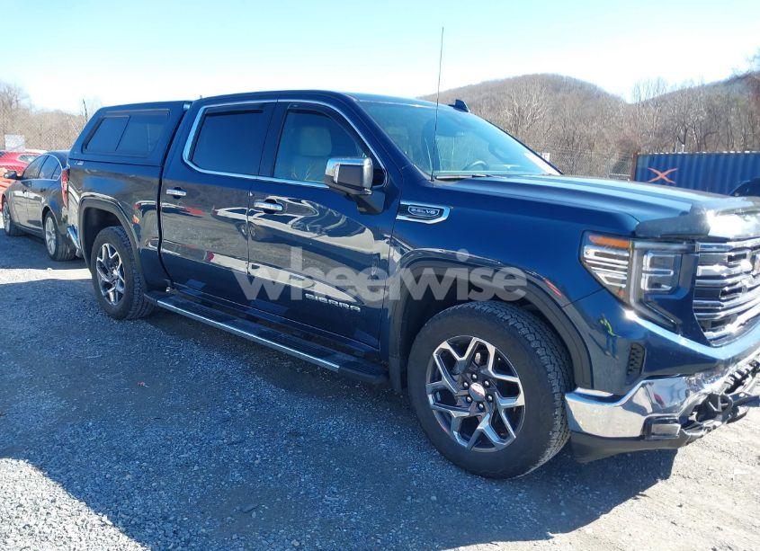 2022 Gmc Sierra 1500 4WD SHORT BOX SLT (VIN 3GTUUDED2NG665932) main photo