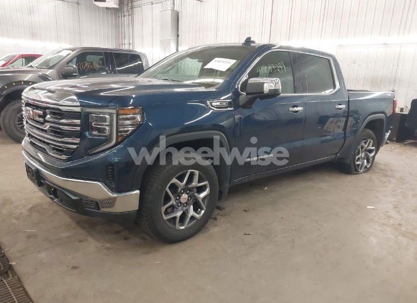 Photo 2 of 2023 Gmc Sierra 1500 4WD SHORT BOX SLT (VIN 3GTUUDED6PG116012)