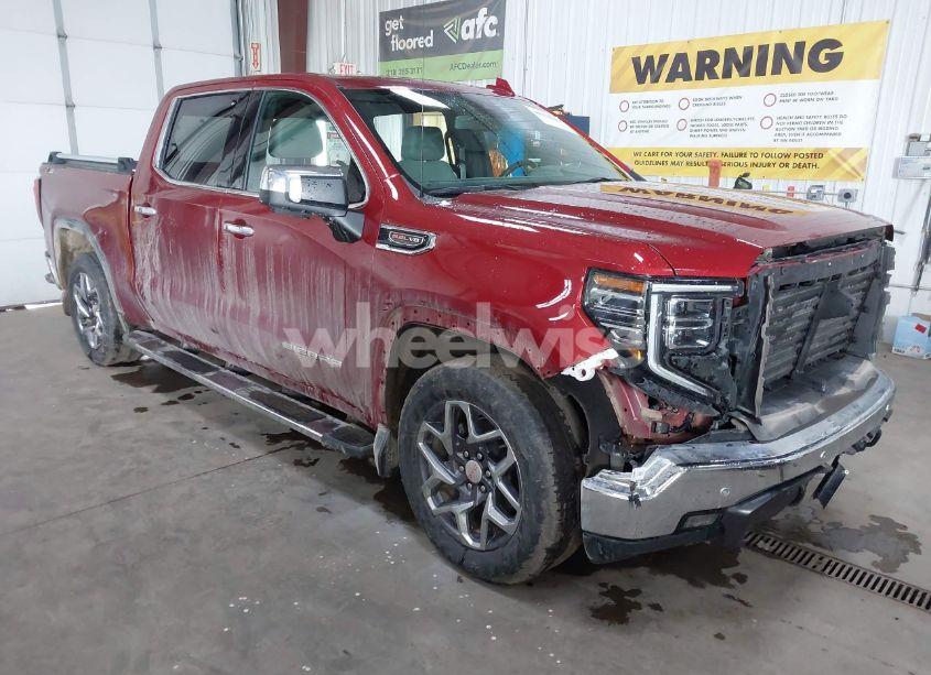 2022 Gmc Sierra 1500 4WD SHORT BOX SLT (VIN 3GTUUDEL6NG601304) main photo