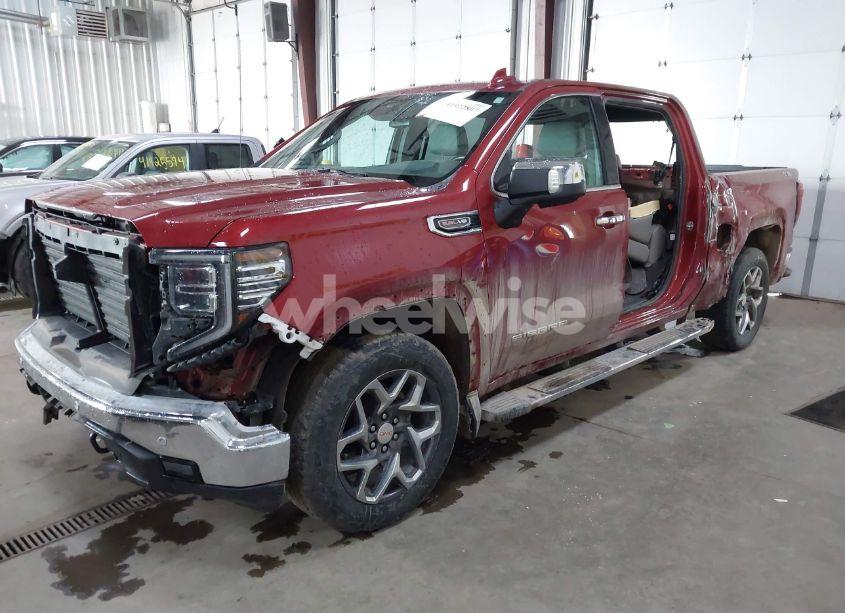 Photo 2 of 2022 Gmc Sierra 1500 4WD SHORT BOX SLT (VIN 3GTUUDEL6NG601304)