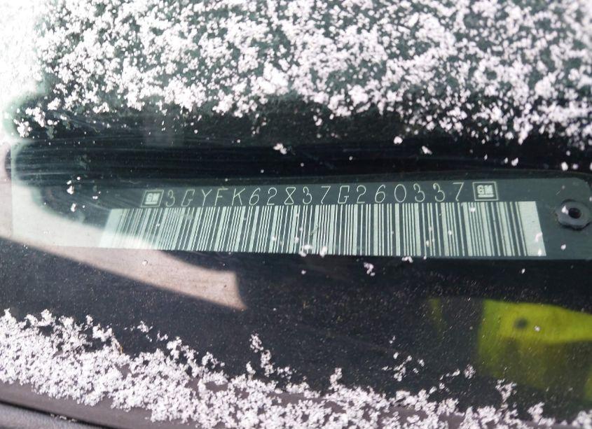 Photo 9 of 2007 Cadillac Escalade EXT STANDARD (VIN 3GYFK62837G260337)