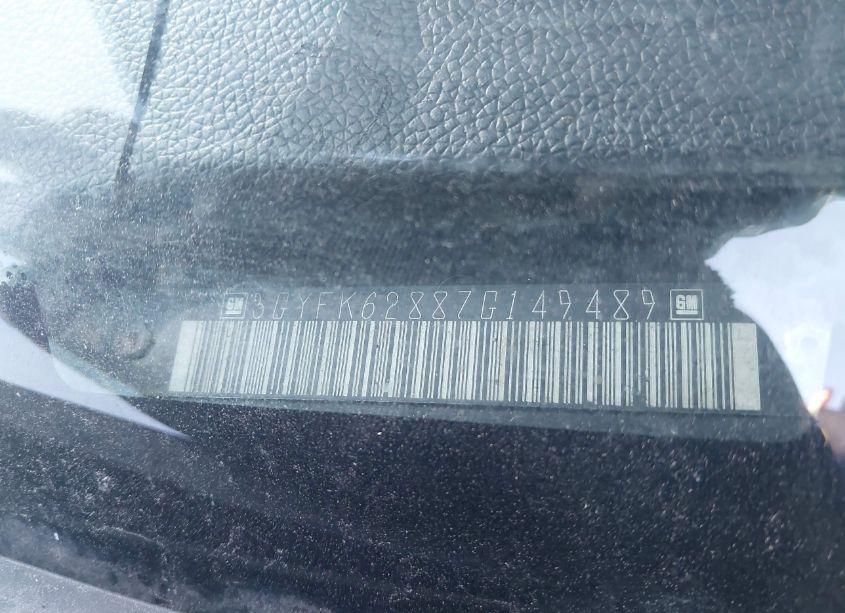 Photo 9 of 2007 Cadillac Escalade EXT STANDARD (VIN 3GYFK62887G149489)