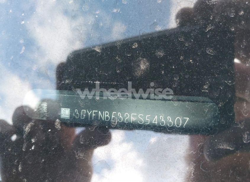 Photo 9 of 2015 Cadillac Srx LUXURY COLLECTION (VIN 3GYFNBE32FS543307)