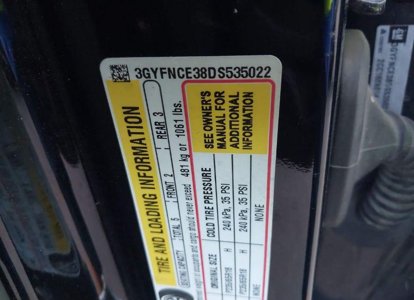 Photo 9 of 2013 Cadillac Srx LUXURY COLLECTION (VIN 3GYFNCE38DS535022)