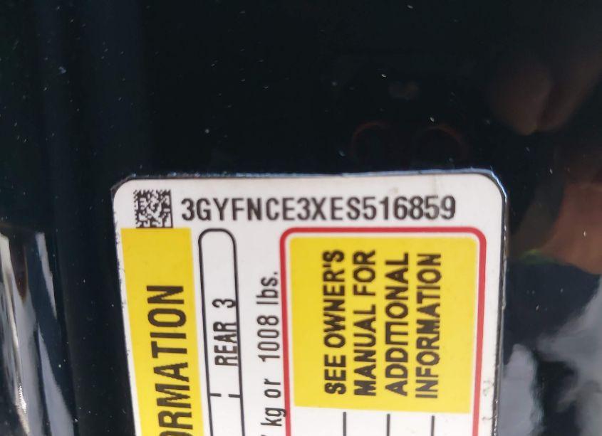 Photo 9 of 2014 Cadillac Srx PERFORMANCE COLLECTION (VIN 3GYFNCE3XES516859)