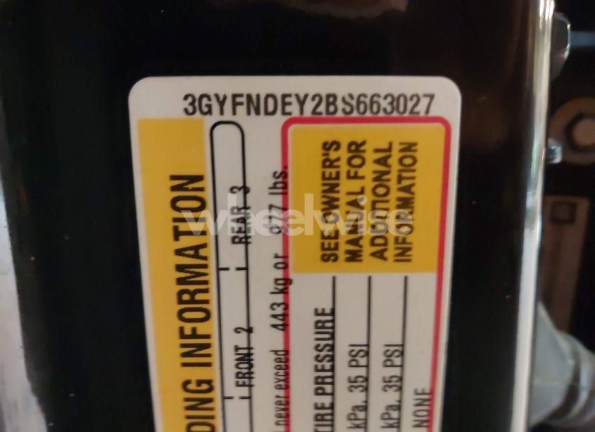 Photo 9 of 2011 Cadillac Srx LUXURY COLLECTION (VIN 3GYFNDEY2BS663027)