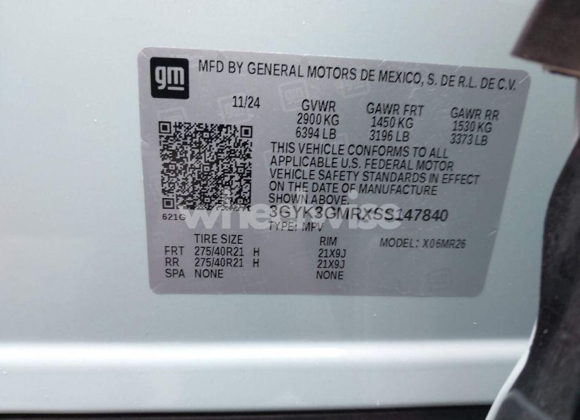 Photo 9 of 2025 Cadillac Optiq SPORT (VIN 3GYK3GMRXSS147840)