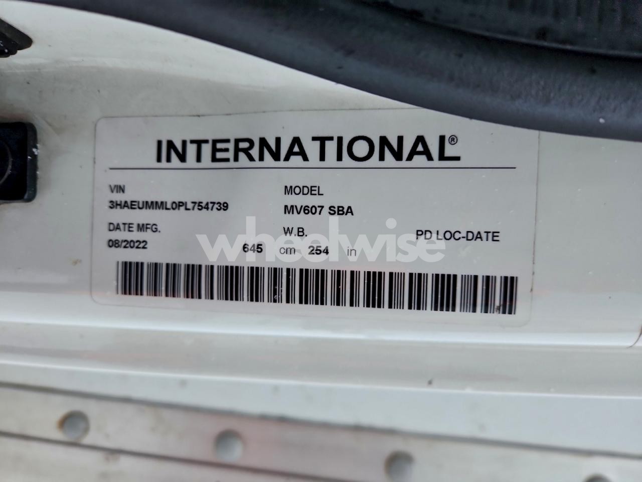 Photo 10 of 2023 INTERNATIONAL MV607 BOX TRUCK (VIN 3HAEUMML0PL754739)