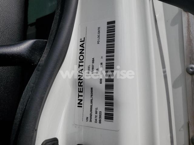 Photo 6 of 2024 INTERNATIONAL MV607 (VIN 3HAEUMML0RL762696)